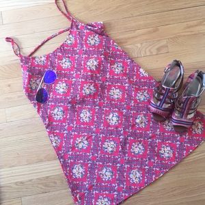 TOBI backless tank dress